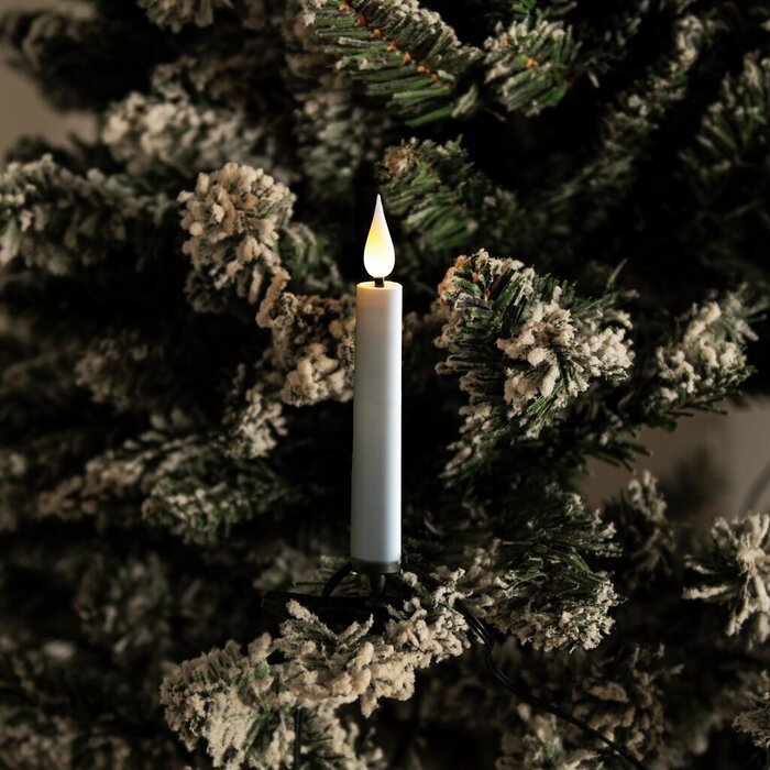 Julgransbelysning 16 LED 3D-låga Konstsmide